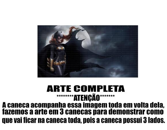 Caneca Polímero Batgirl Personalizada