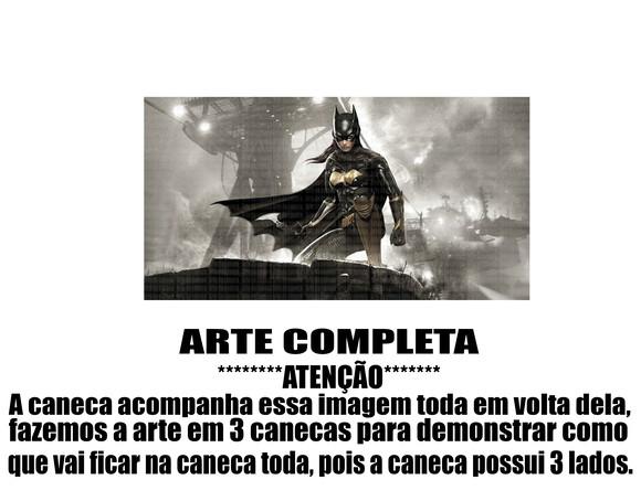Caneca Polímero Batgirl Personalizada