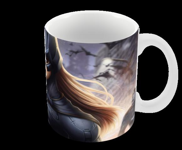 Caneca Polímero Batgirl Personalizada