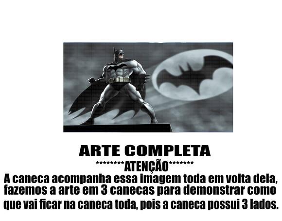 Caneca Polímero Batman Personalizada