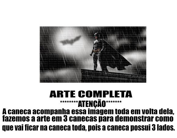 Caneca Polímero Batman Personalizada