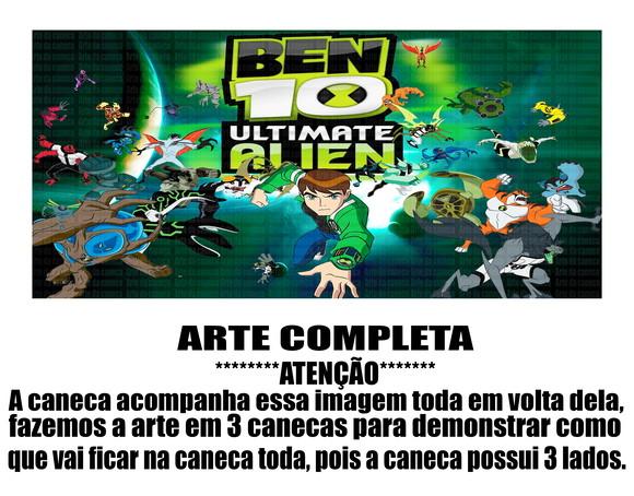 Caneca Polímero Ben 10 Personalizada