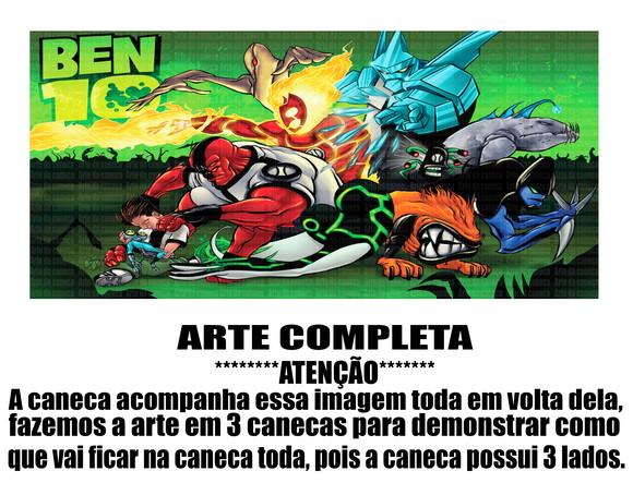 Caneca Polímero Ben 10 Personalizada