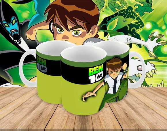 Caneca Polímero Ben 10 Personalizada