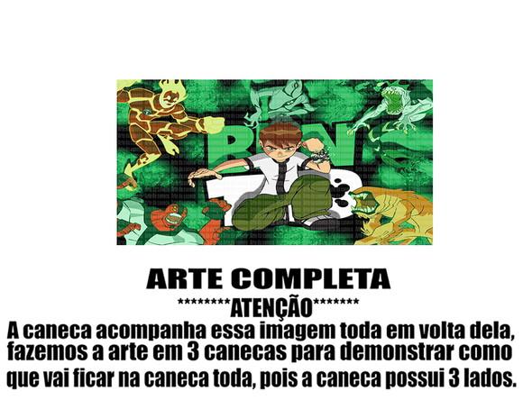 Caneca Polímero Ben 10 Personalizada