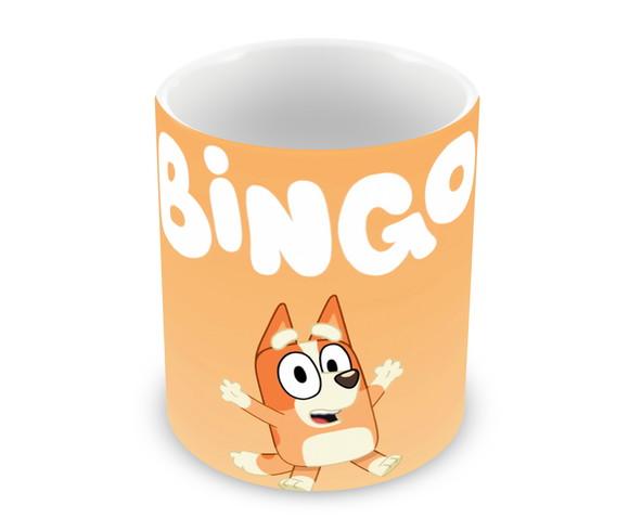 Caneca Polímero Bingo Bluey Personalizada