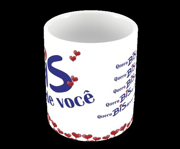Caneca Polímero Bis Chocolate Personalizada