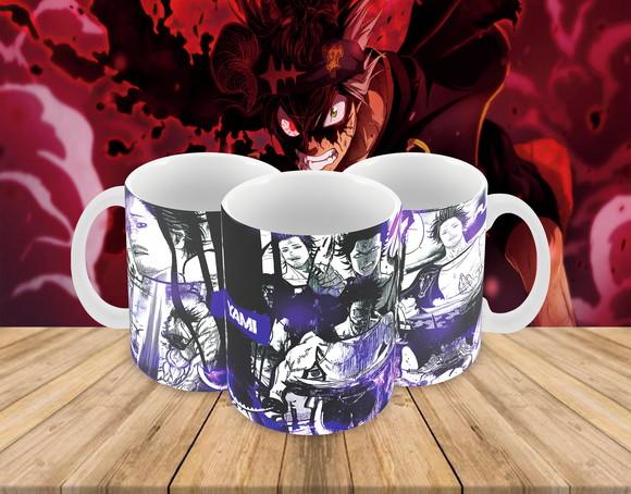 Caneca Polímero Black Clover Personalizada