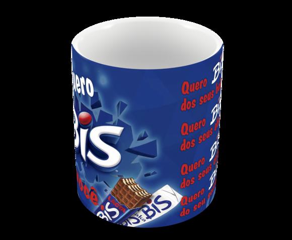 Caneca Polímero Bis Chocolate Personalizada