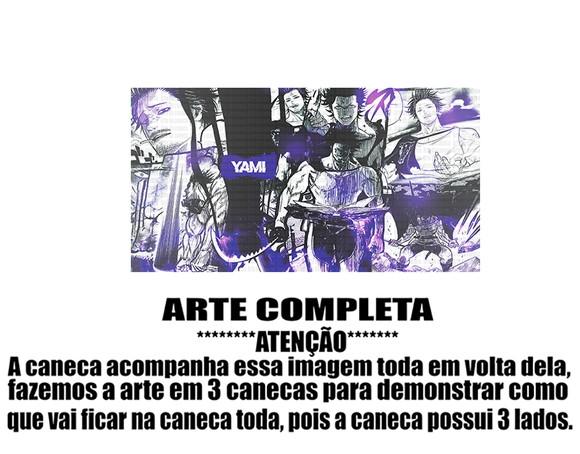 Caneca Polímero Black Clover Personalizada
