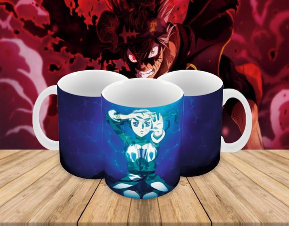 Caneca Polímero Black Clover Personalizada