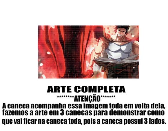 Caneca Polímero Black Clover Personalizada