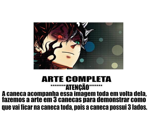 Caneca Polímero Black Clover Personalizada