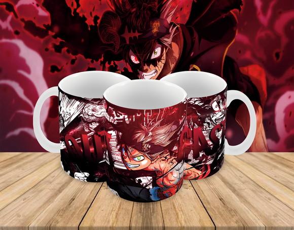 Caneca Polímero Black Clover Personalizada
