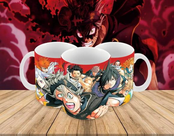 Caneca Polímero Black Clover Personalizada