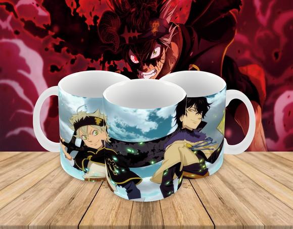 Caneca Polímero Black Clover Personalizada