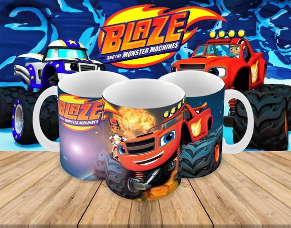 Caneca Polímero Blaze Personalizada