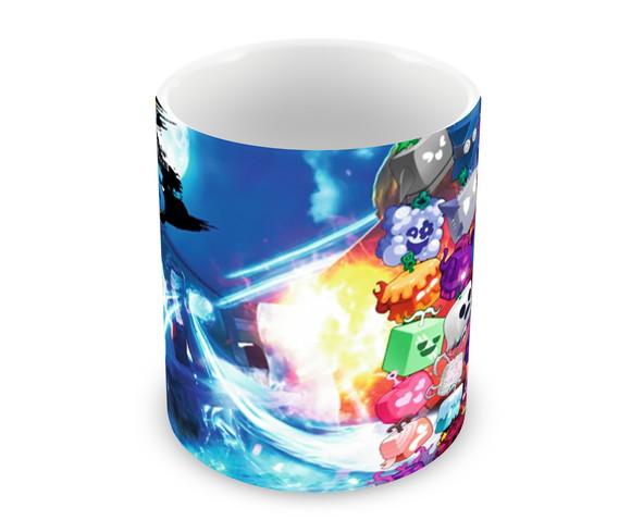 Caneca Polímero Blox Fruits Personalizada