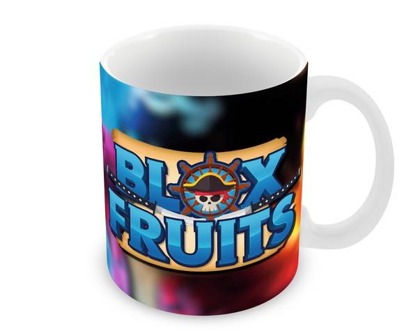 Caneca Polímero Blox Fruits Personalizada