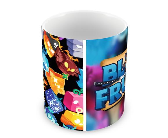 Caneca Polímero Blox Fruits Personalizada