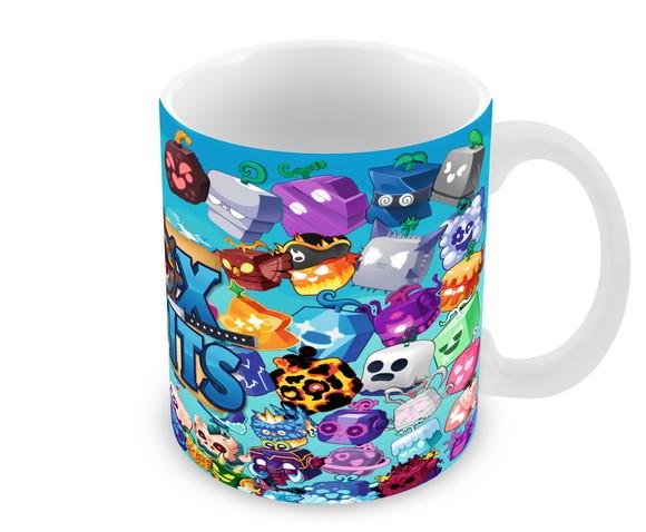 Caneca Polímero Blox Fruits Personalizada