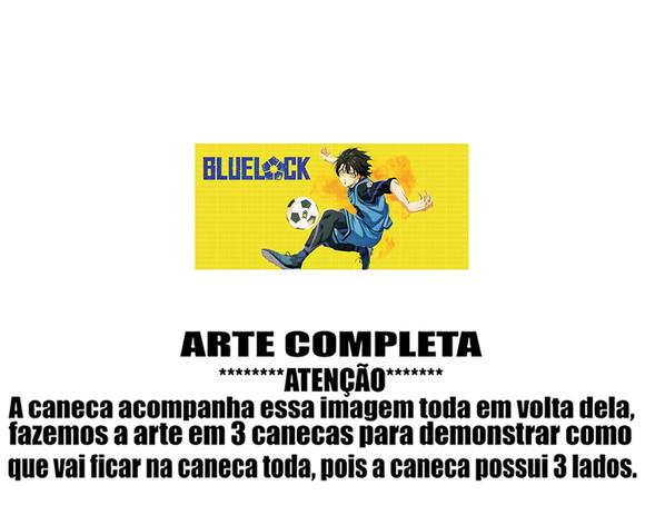 Caneca Polímero Blue Lock Bachira Personalizada