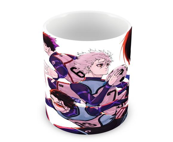 Caneca Polímero Blue Lock Personalizada