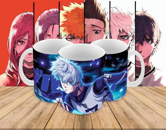 Caneca Polímero Blue Lock Personalizada