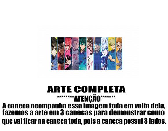 Caneca Polímero Blue Lock Yusei Shido Personalizada