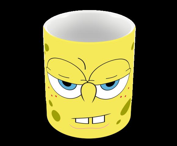 Caneca Polímero Bob Esponja Personalizada