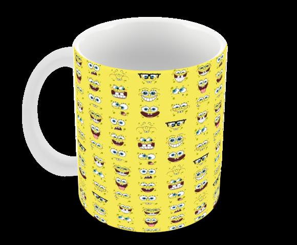 Caneca Polímero Bob Esponja Personalizada