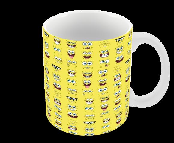 Caneca Polímero Bob Esponja Personalizada