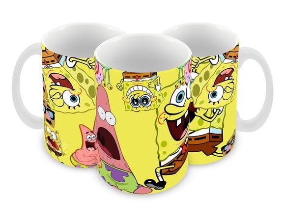Caneca Polímero Bob Esponja Personalizada