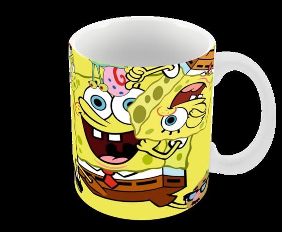 Caneca Polímero Bob Esponja Personalizada