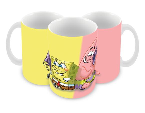 Caneca Polímero Bob Esponja Personalizada