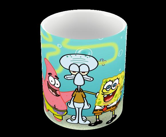 Caneca Polímero Bob Esponja Personalizada