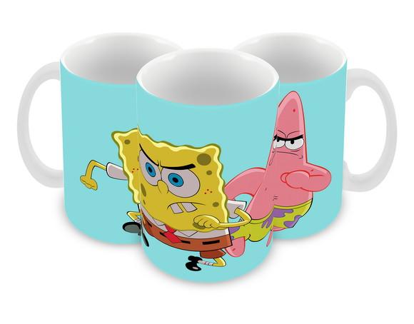Caneca Polímero Bob Esponja Personalizada