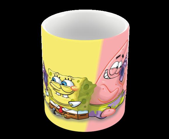 Caneca Polímero Bob Esponja Personalizada