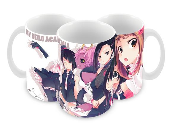 Caneca Polímero Boku no Hero Academia Meninas Personalizada