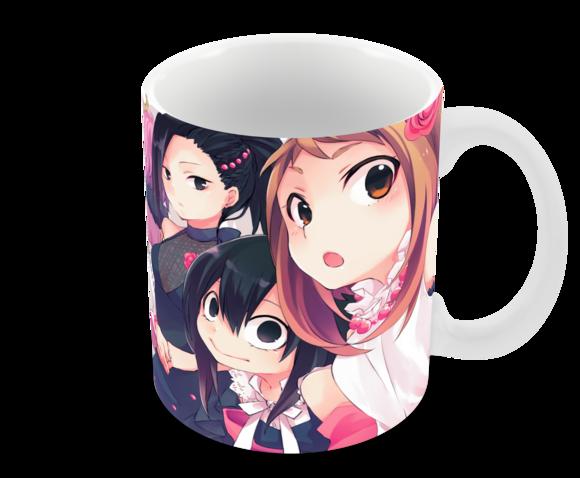 Caneca Polímero Boku no Hero Academia Meninas Personalizada