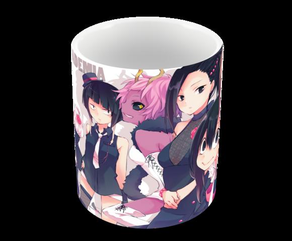 Caneca Polímero Boku no Hero Academia Meninas Personalizada
