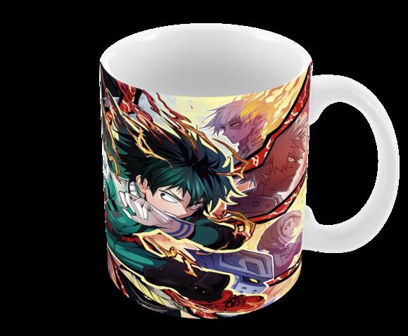 Caneca Polímero Boku no Hero Academia Personalizada