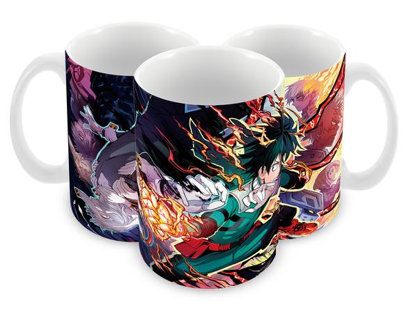 Caneca Polímero Boku no Hero Academia Personalizada