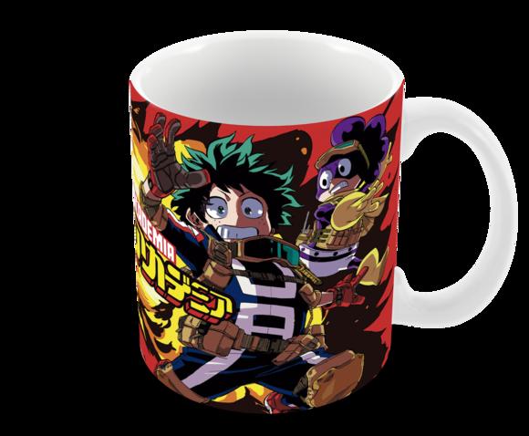 Caneca Polímero Boku no Hero Academia Personalizada