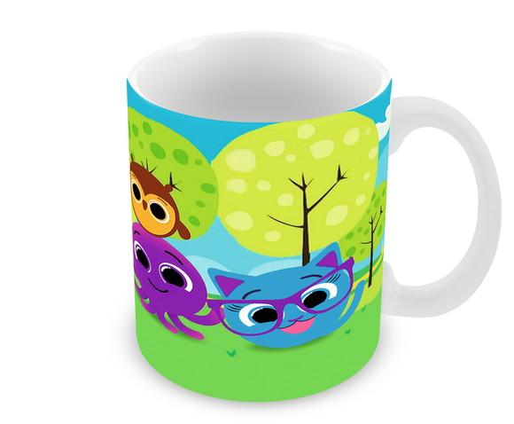 Caneca Polímero Bolofofos Personalizada