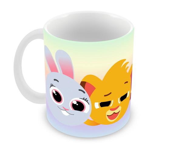 Caneca Polímero Bolofofos Personalizada