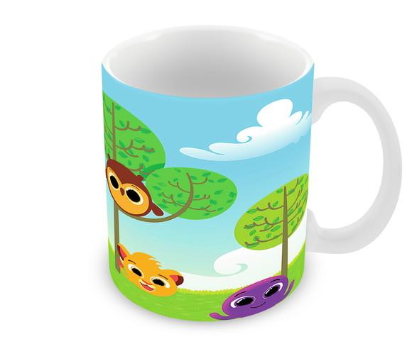 Caneca Polímero Bolofofos Personalizada