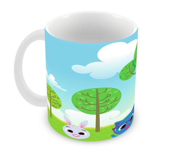 Caneca Polímero Bolofofos Personalizada
