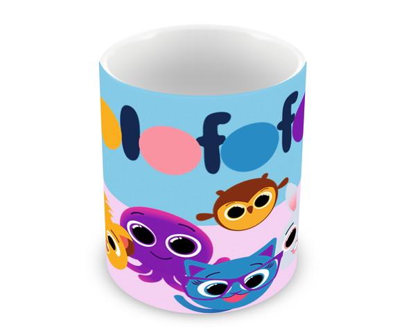 Caneca Polímero Bolofofos Personalizada