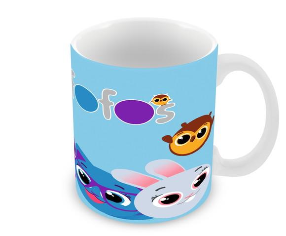 Caneca Polímero Bolofofos Personalizada